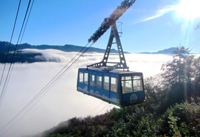 Kurodake Ropeway(Sea of clouds)黒岳